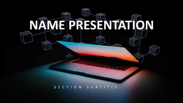 Digital Solutions Keynote Template for Presentation