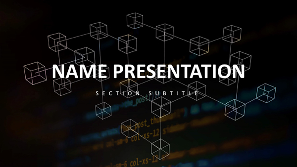 Structure Blockchain Technology Keynote Template | Presentation