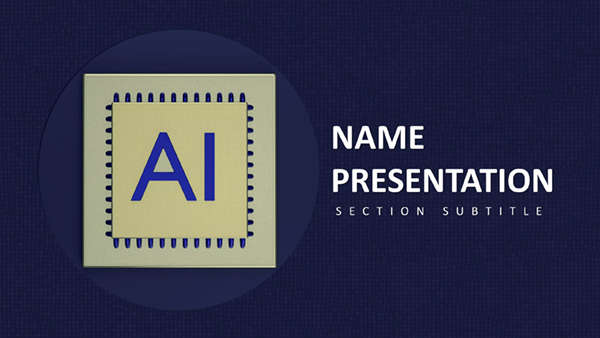 Download Artificial intelligence (AI) Template for Keynote Presentation