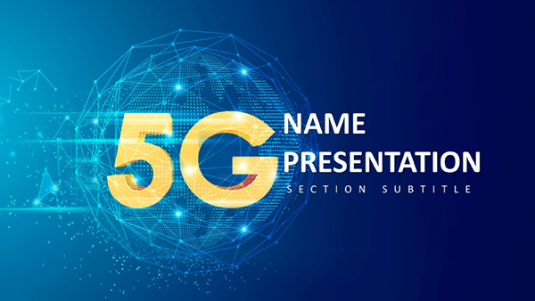 5G Network Technology Keynote Template - Download