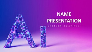 AI Machine Learning Keynote Template - Download PPT