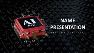 NPU Processor Tech Keynote Presentation Template with Diagrams