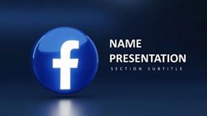 Facebook Business Manager Keynote Presentation Template - Free Download