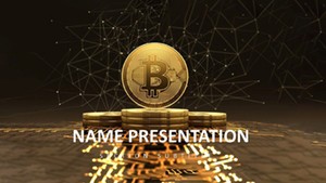 Download Bitcoin Price Today Template for Keynote Presentation