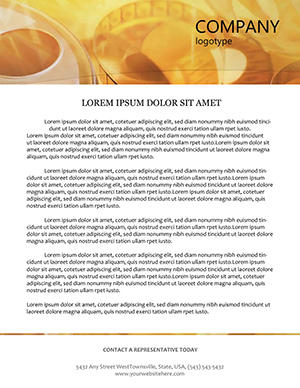 Art Film Letterhead Template