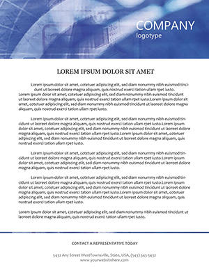 Business Leader Letterhead Template