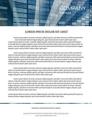 Sound System Music Letterhead Template