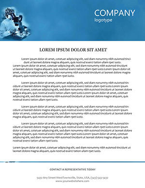 Laboratory Testing Letterhead Templates - Download