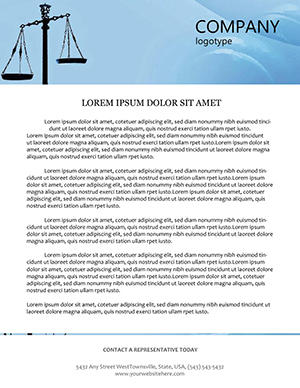Justice Court Letterhead Template