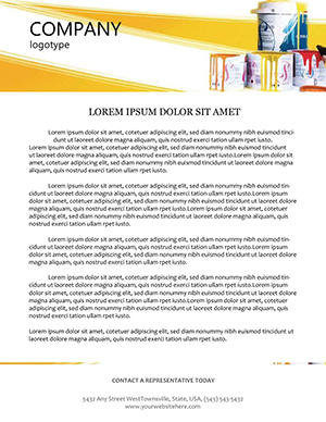 Interior design Letterhead Template