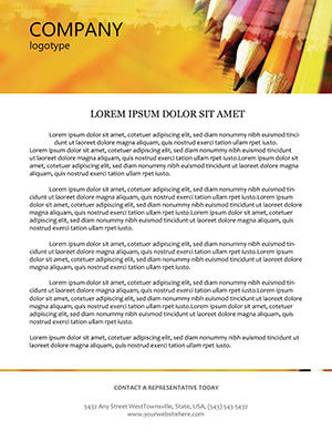 Color Pencil Letterhead - Download Professional Design Templates
