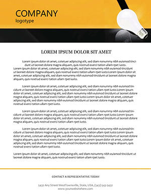Lightbulb Letterhead Template