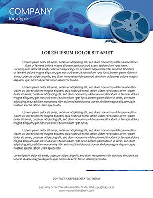 Movies Letterhead Template