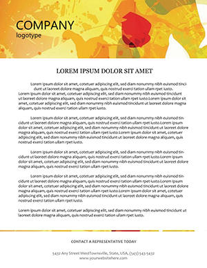 Fantastic Specks Letterhead Template - Design