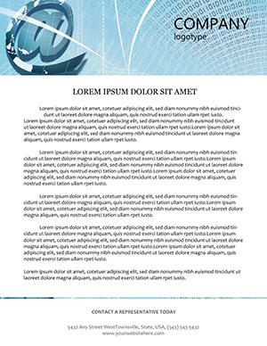 Email Letterhead Template: Design