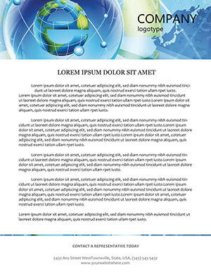 Eco Environment Letterhead Template