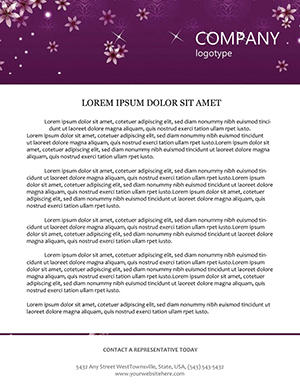 Valentine Letterhead templates