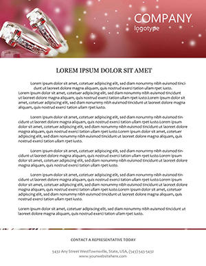 Wedding Rings Letterhead - Professional Design Templates for Download