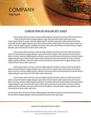 Planet Letterhead template
