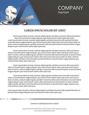 Dollar exchange Rates Letterhead template