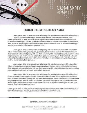 Project Analyst Letterhead Template - Download