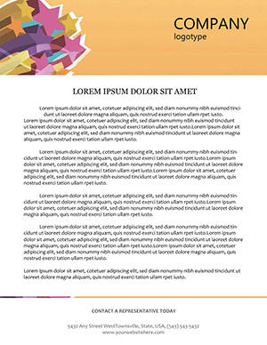 Star Letterhead template