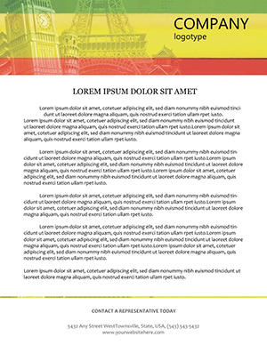 Business Trip Letterhead template