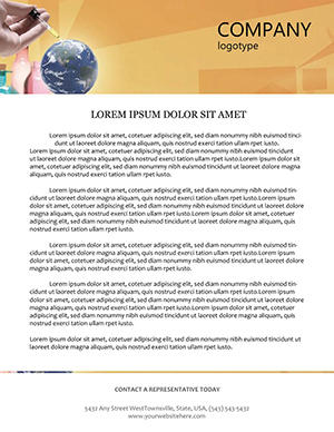 Chemistry World Letterhead template
