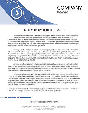Tape Direction Letterheads templates