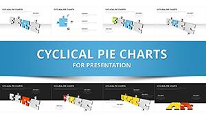 3D Puzzles PowerPoint Charts Template | Download Now
