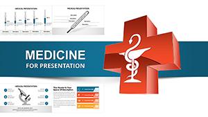 Infographic Medicine PowerPoint Charts for Medical Presentation