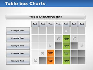 Table Box 2: Professional PowerPoint Charts Template for Engaging Presentations