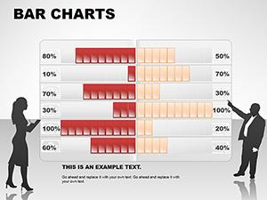 Business Bar PowerPoint Charts Template for Presentations