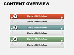 Free Content Overview PowerPoint Charts Template: Download Presentation