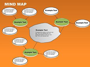Mind Map Free PowerPoint charts