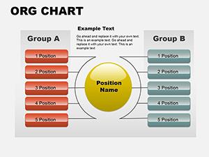 Organization Org PowerPoint Charts Template - Business Presentations