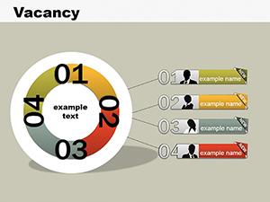 Vacancy PowerPoint Charts Template for Presentation