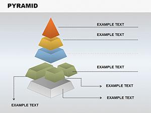 3D Pyramid PowerPoint Charts Template - Presentation
