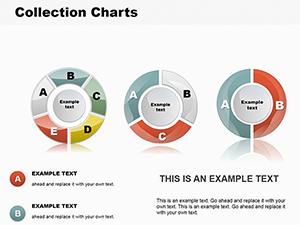Collection Pie PowerPoint Charts Template | Download Presentation