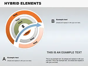 Hybrid Elements PowerPoint Charts | Presentation Template