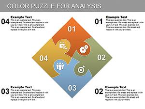 Puzzles Analysis PowerPoint Charts Template | Presentation