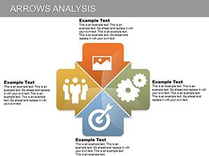 Arrows Analysis PowerPoint Charts Template