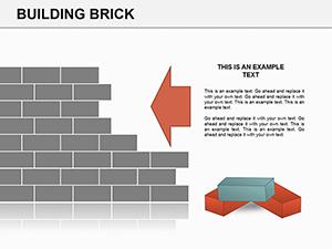 Building Bricks PowerPoint Charts Template Presentation