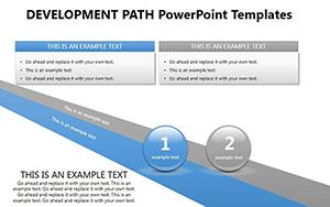 Business Development Organizational PowerPoint Chart template