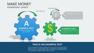 Make Money PowerPoint Charts Templates