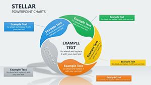 Circular Statistics PowerPoint Charts Template