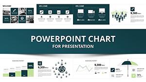 Business Analyst PowerPoint chart template for presentation
