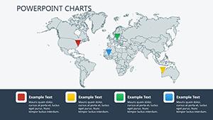 Map World Economy PowerPoint charts