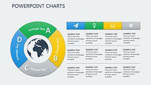 Social Connections PowerPoint Charts Template - Download PPTX