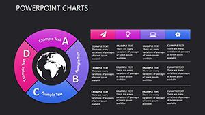 Social Relationships PowerPoint charts template